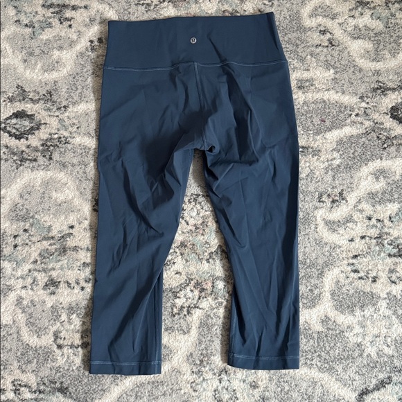 Lululemon Wunder Under Crop (High-Rise) *Full-On Luxtreme 21" - Picture 5 of 7